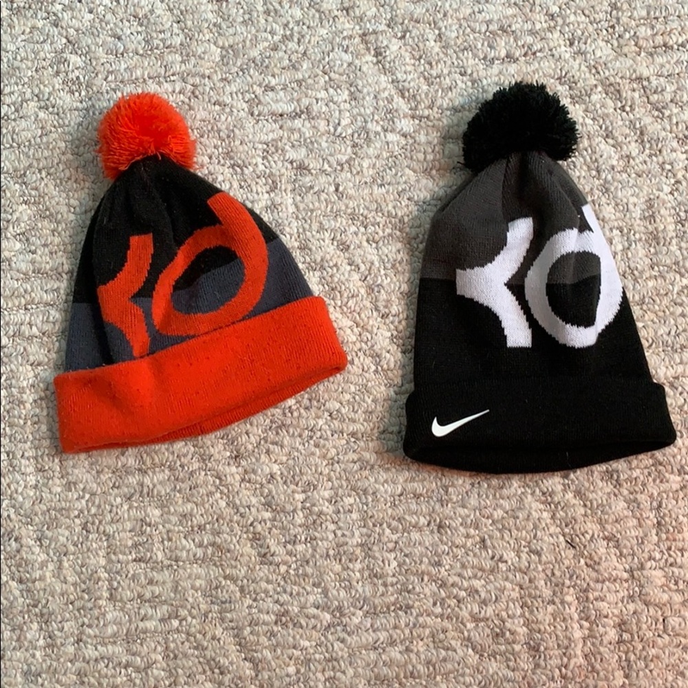 Two KD Beanies